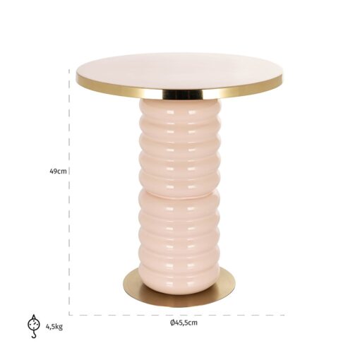 - Bijzettafel Bonsai (Pink)