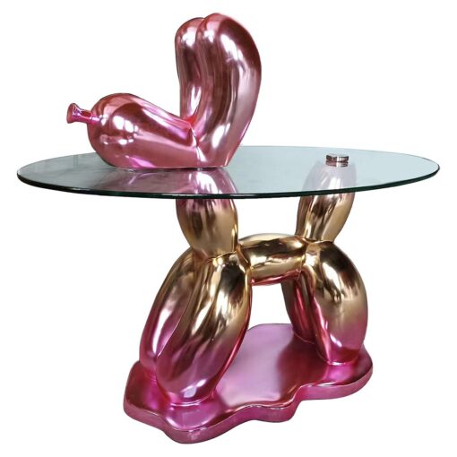 - Bijzettafel Usha pink