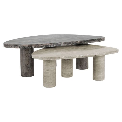 - Salontafel Nazario set van 2 (Brown)