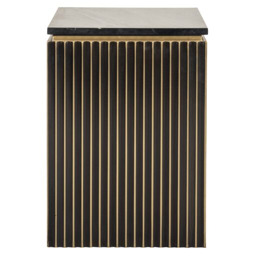 - Nachtkastje Les Arcs brushed gold