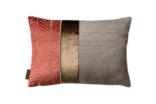 Brons Sierkussens - Larissa spice strook 45x30 Najaar/winter 24/25
