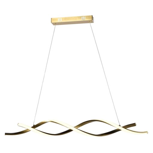- Hanglamp Lorine brushed gold