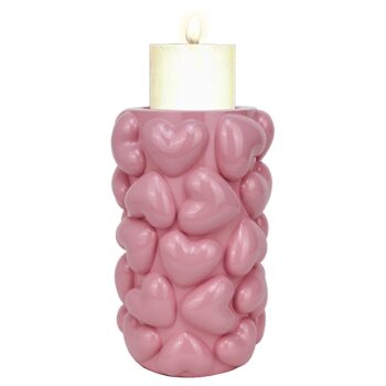- Kandelaar Emel pink large