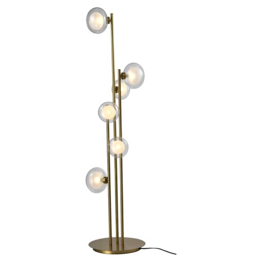 - Vloerlamp Luva brushed gold