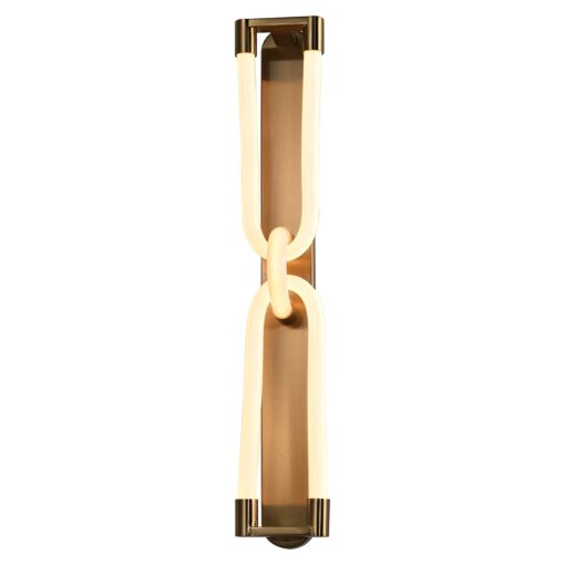 - Wandlamp Lysa brushed gold