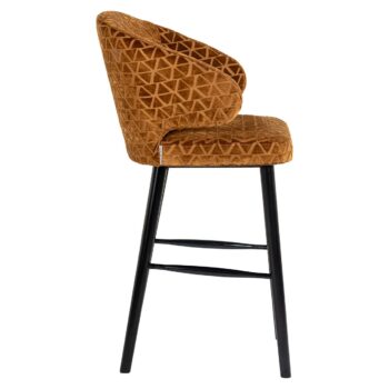- Barstoel Indigo old gold triangle