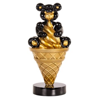 - Decoratief object Harly black/gold