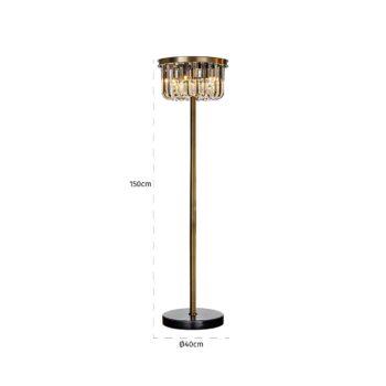 - Vloerlamp Dagmar (Bronze)