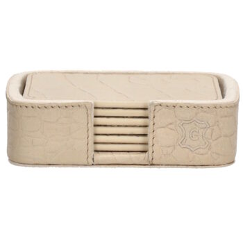 chamada onderzetters carmen xs bruin croco (kopie)