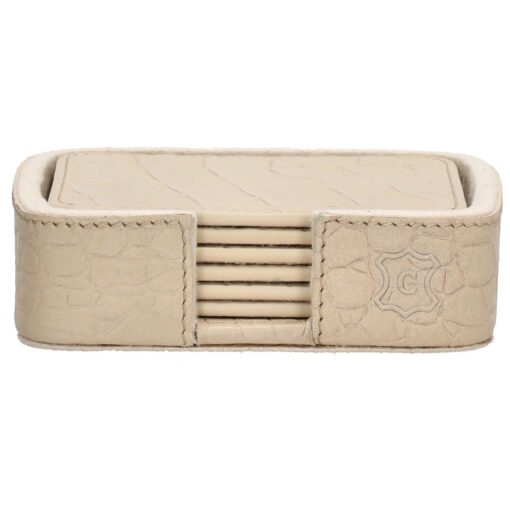 chamada onderzetters carmen xs bruin croco (kopie)