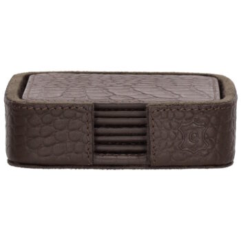 chamada onderzetters carmen xs taupe croco (kopie)