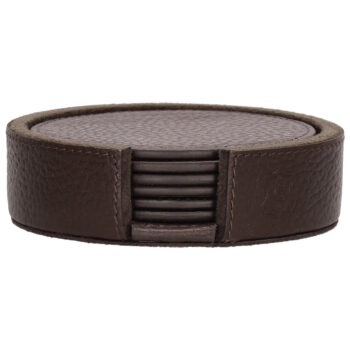 chamada onderzetters lauren xs taupe rond effen (kopie)