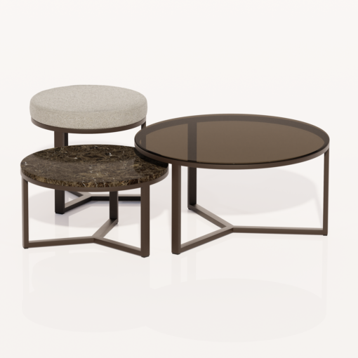 chique concept salontafel set van 3 splendidus