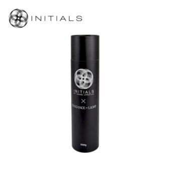initials by haans candle powder white cilinder 1 kg