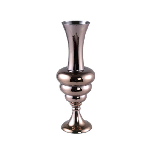 nimai copper antique shaped glass vase shiny s