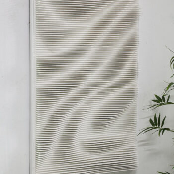 aleishia white rect mdf wallpanel wavy design