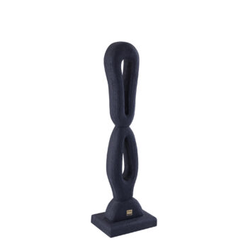 rhyce black mango wood statue open figure s