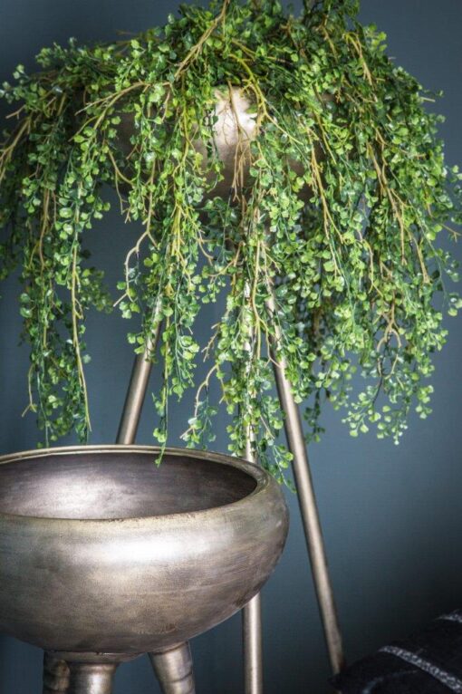 ptmd genesis grijs planter metaal met 3 poten l