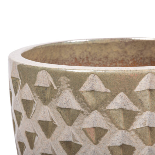mindy pearl ceramic bombay pot round sv4