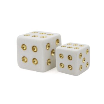 chique concept dobbelsteen set 12x12x12h/16x16x16cm