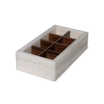 mooisa honey onyx organizer box 32.5x17.5x8cm