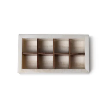 mooisa honey onyx organizer box 32.5x17.5x8cm