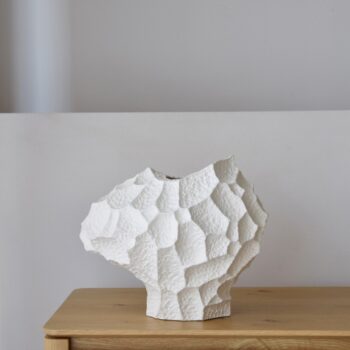 chique concept ceramic moon vaas small