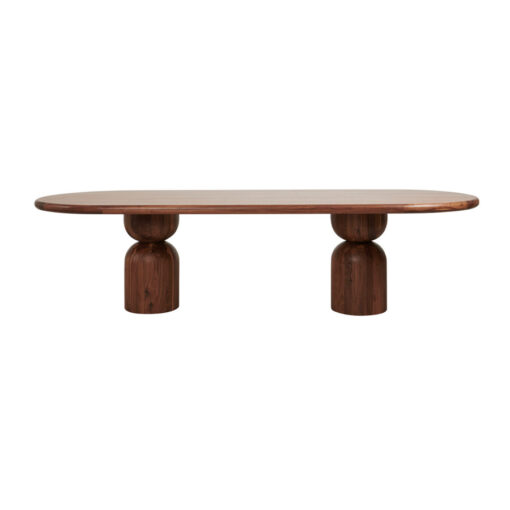 keijser & co eetkamertafel beads noten