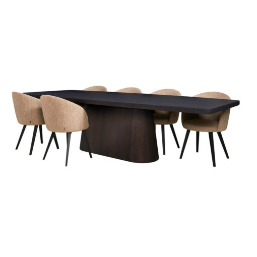 keijser & co eetkamertafel trapez