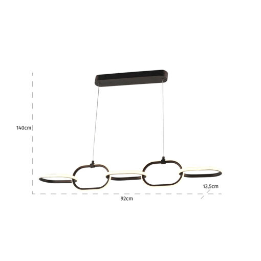 - Hanglamp Layn bronze