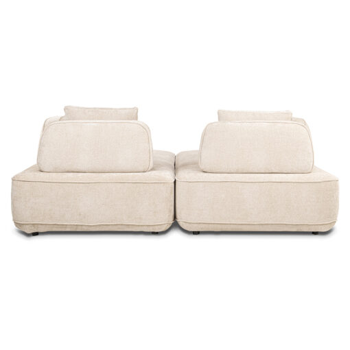 Richmond Interiors - Bank Tudor cream unicorn movable backrest - Afbeelding 15