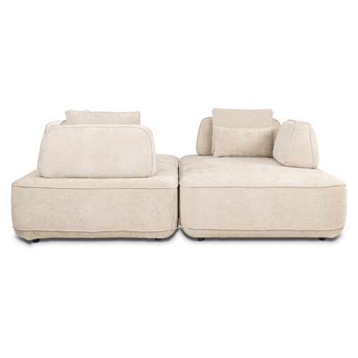 - Bank Tudor met losse rugeleuning cream unicorn (Unicorn 11 cream)