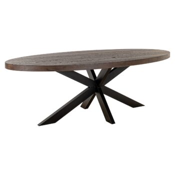 - Eettafel Watson Dark brown/black 235