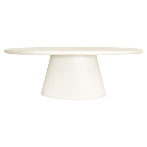 - Eettafel Urban Bloom oval 220 indoor/outdoor (Sandstone)