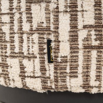 - Poef & Voetenbank Lexie cream 45Ø