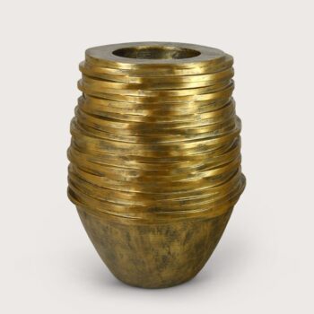 pot roza goud d80 h100