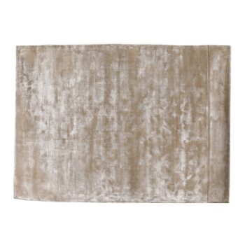 flavia taupe viscose handwoven carpet xl