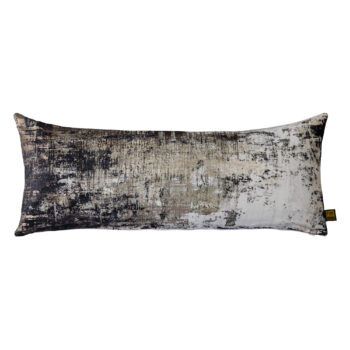 ceola green velvet rect cushion distress print (set of 4)