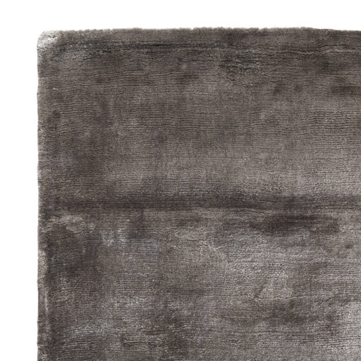 flavia grey viscose handwoven carpet xl