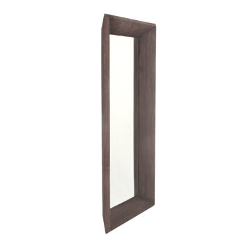 nicka brown mango wood rectangle mirror s