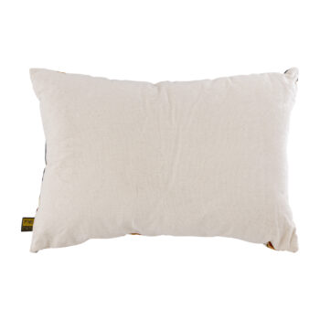 helenor natural rectangle cotton cushion flowers (set of 4)