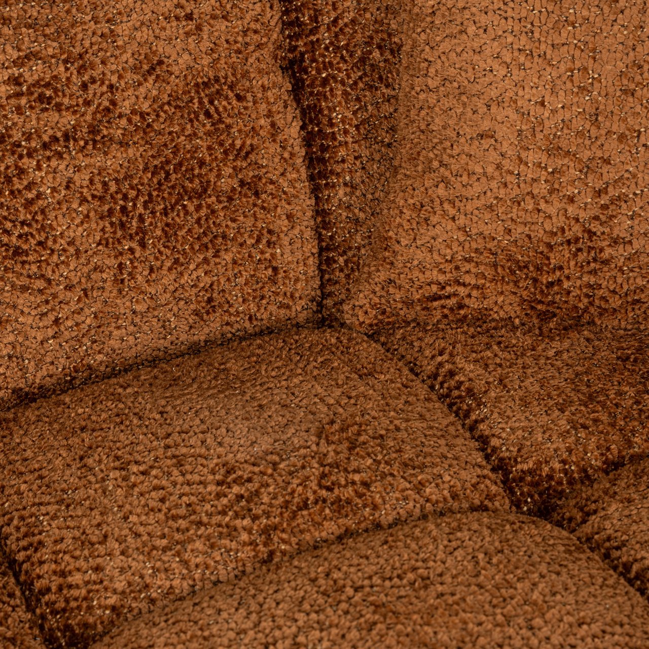 - Bank Cube lovely cinnamon 3-seater + lounge right