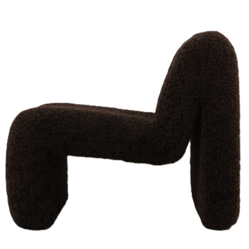 oslo fauteuil teddy coffee