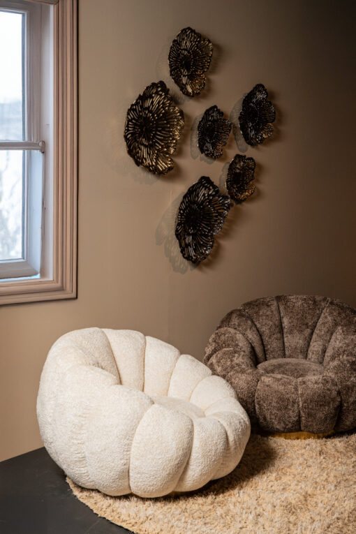 daisy fauteuil antelope euphoria 6 gold base