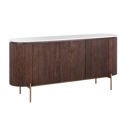 - Dressoir Barkley brushed gold