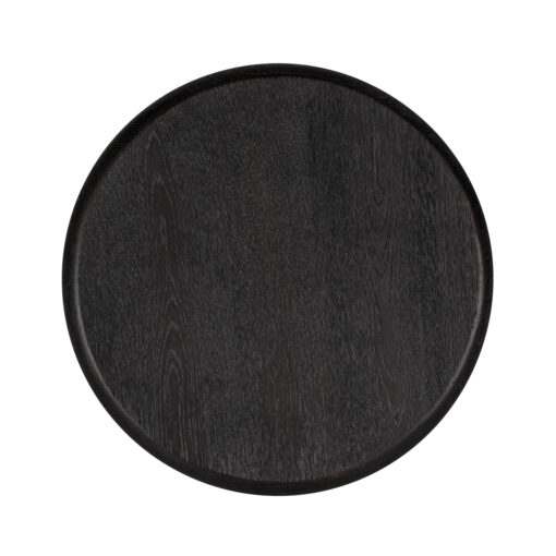 - Bijzettafel Macaron black rustic