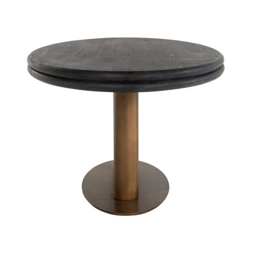- Eettafel Macaron black rustic oval 235