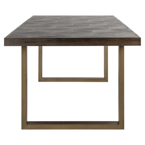 - Eettafel Luxor brown diamond 230