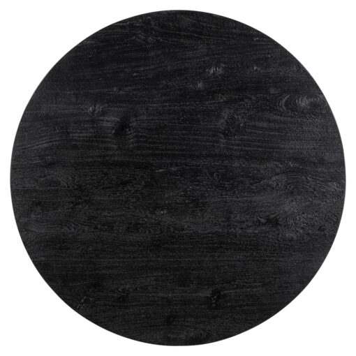 - Eettafel Revelin black/gold 81Ø