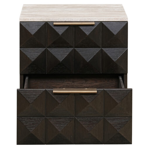 - Nachtkastje Claremont brown